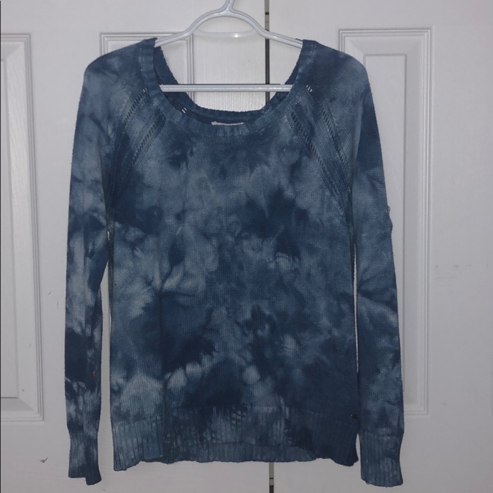 American eagle tie dye sweater